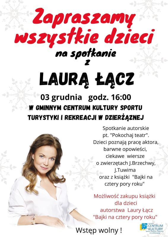Laura Łącz, dla dzieci, spotkanie